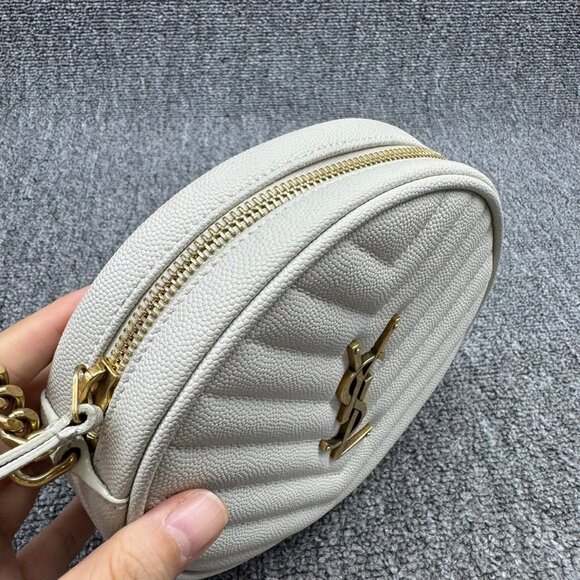 Yves Saint Laurent Round Shoulder Bag 888-081325 - Picture 7 of 15